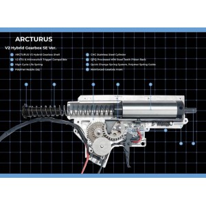 Страйкбольный автомат Arcturus LWT MK-I CQB 10" AEG SPORT ARC SE BK AT-ST01-CQ-SE-BK